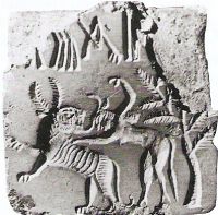 Pieczęć z Mohenjo Daro, 2100-1750 p.n.e., 2-4 cm, Muzeum Narodowe w Delhi..jpg