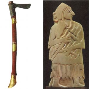 Topór kłujący sumeryjski (Yadin, 1963, s. 136–137).jpg